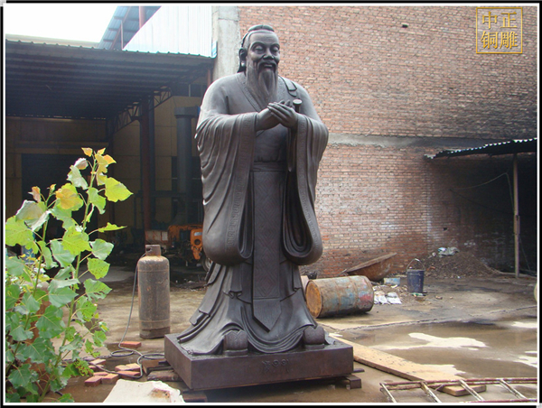 定制孔子銅像