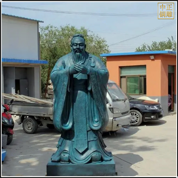 加工鑄造孔子銅像.jpg 加工鑄造孔子銅像.jpg